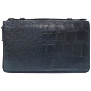 Gucci Travel Case Crocodile Document Case Long Wa… - image 1